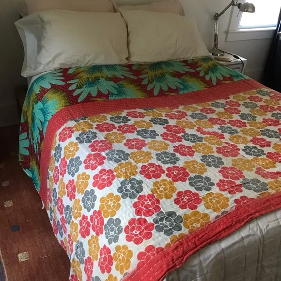 kantha quilt #10 BOGO - Picture 6 of 10